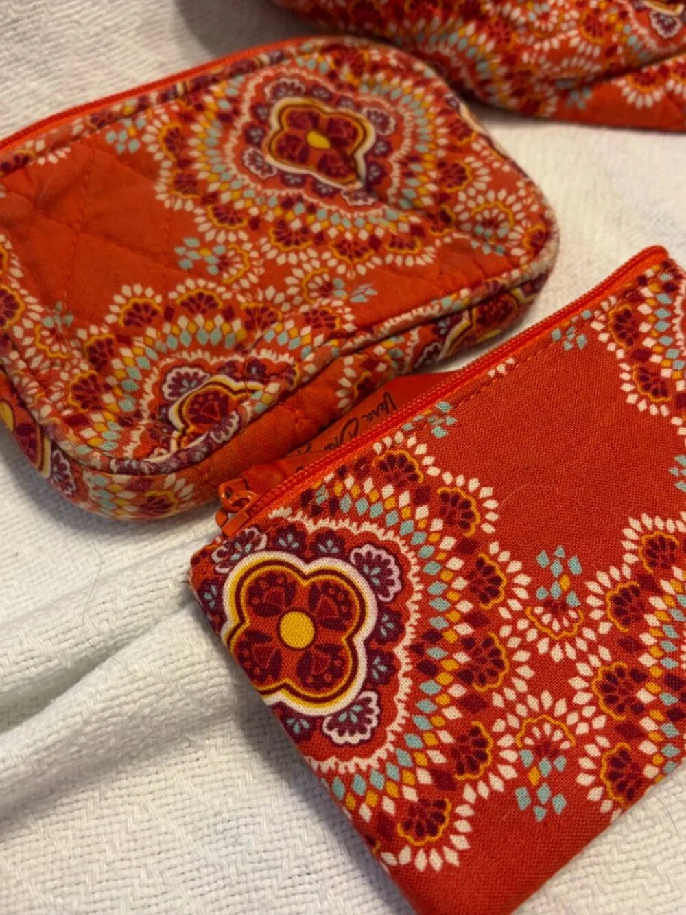 Vintage Vera Bradley Hobo Bag Set: Paprika